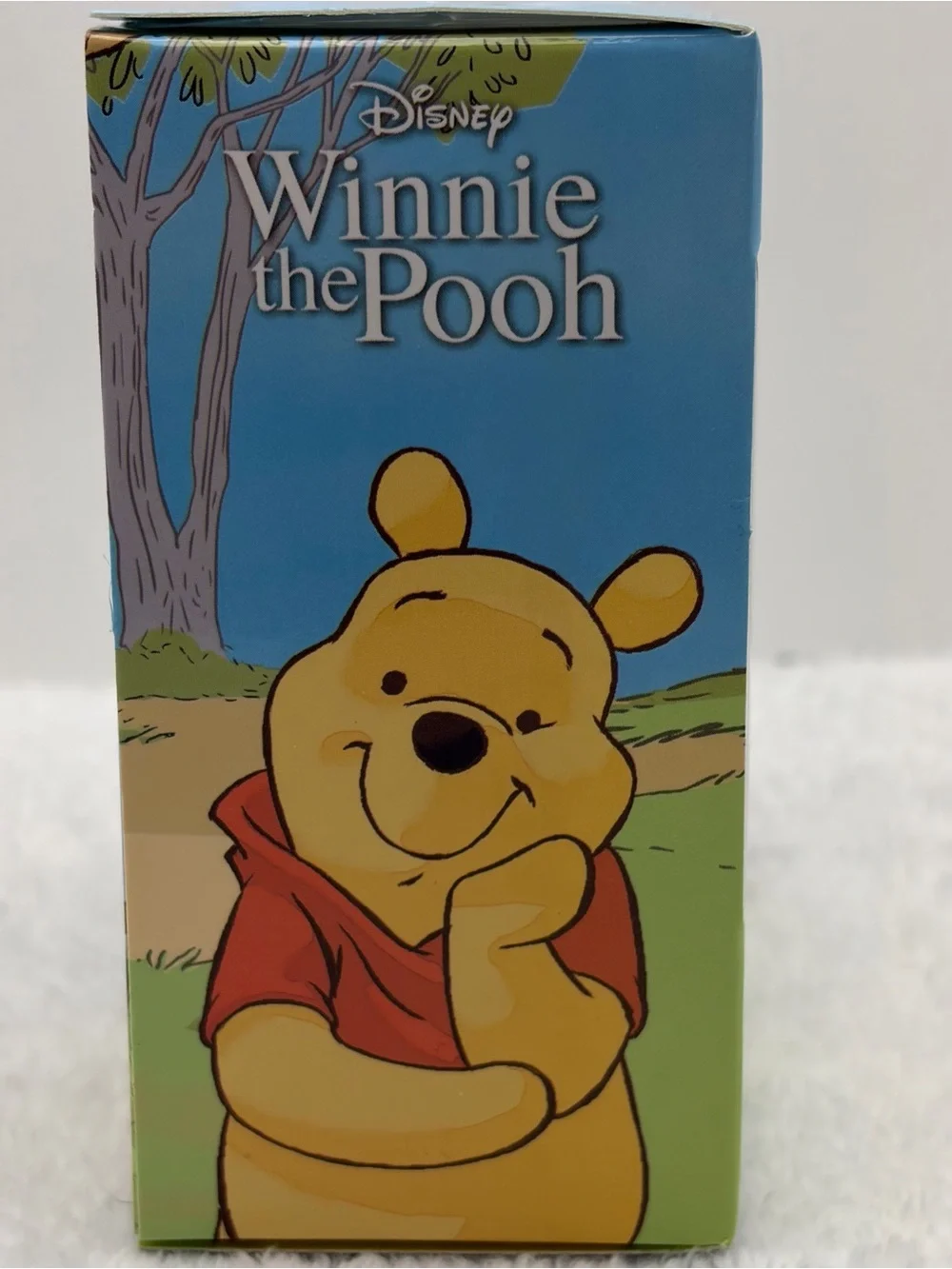 Disney Winnie The Pooh Tigger & Eeyore Flocked Figures 2 PCS New